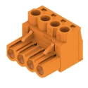 Weidmüller BL Series Pluggable Terminal Block, 4-Contact, 5.08 mm Pitch, 1 Row, 20A, 400V, Right Angle, Screw 1943600000