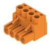 Weidmüller BL Series Pluggable Terminal Block, 4-Contact, 5.08 mm Pitch, 1 Row, 20A, 400V, Right Angle, Screw 1943600000