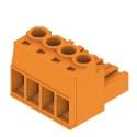 Weidmüller BL Series Pluggable Terminal Block, 4-Contact, 5.08 mm Pitch, 1 Row, 20A, 400V, Right Angle, Screw 1943600000