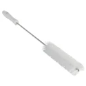 Vikan White Bottle Brush with 17mm Polyester Bristle Length, 40mm Brush Diameter, and 510mm Overall Length 53785