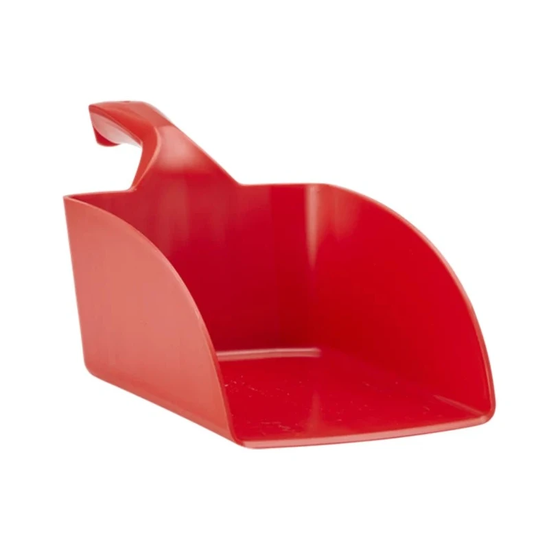 Vikan Polypropylene Scoop Red, Large Capacity 2 L, Robust Neck Joint 56704