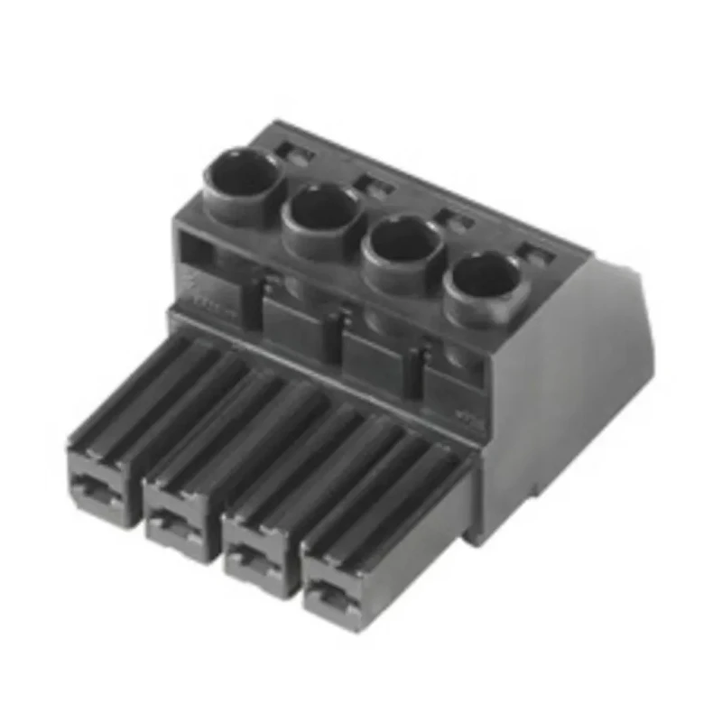 Weidmüller BVZ Series Pluggable Terminal Block 6-Contact 7.62 mm Pitch 1 Row 1kV 40A Screw Connection Female 1929970000