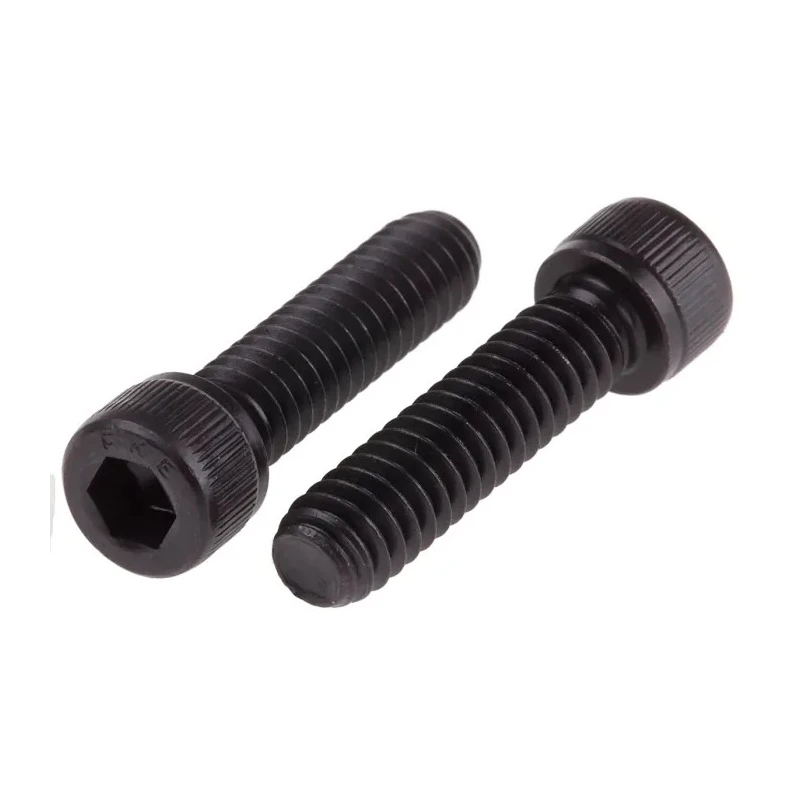 RS PRO Black Steel Hex Socket Cap Screw, Hex, 1/4 in Threaded Diameter x 1 in Length 8.8 Grade 292-108