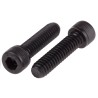 RS PRO Black Steel Hex Socket Cap Screw, Hex, 1/4 in Threaded Diameter x 1 in Length 8.8 Grade 292-108