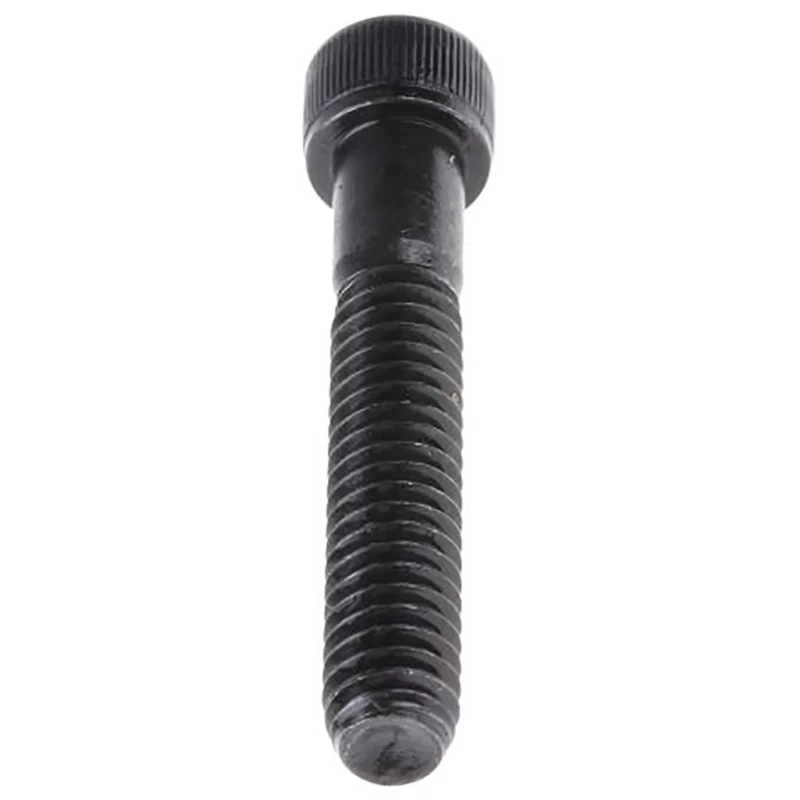 RS PRO Black Steel Hex Socket Cap Screw, Hex, 1/4 in Threaded Diameter x 1 in Length 8.8 Grade 292-108