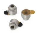 Wurth Elektronik PCB Steel Round Spacer M2.5 Internal Thread, 6mm, Tin Surface 9774060151R