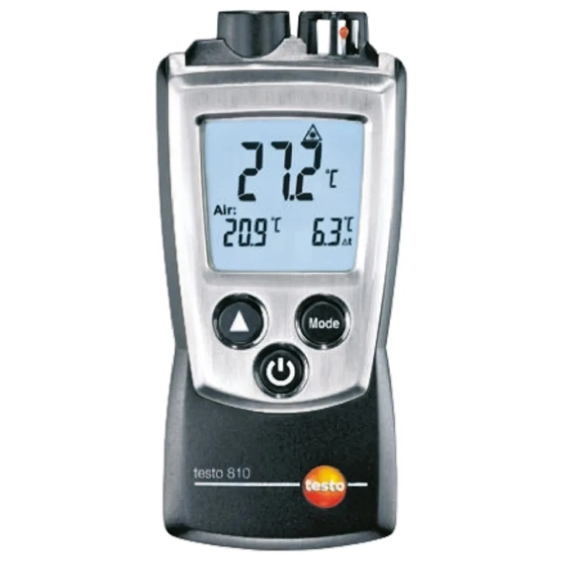 Testo Infrared Thermometer -30 °C to 300 °C, ±2 % Accuracy, Adjustable Emissivity 0.2 to 0.99 0560 0810