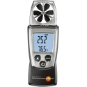 Testo Handheld Rotary Vane Anemometer Measures Humidity Air Velocity Temperature 20 m/s Model 0560 4102