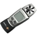 Testo Rotary Vane Anemometer, Measures Temperature and Air Velocity, 20 m/s, Battery Powered 0560 4101