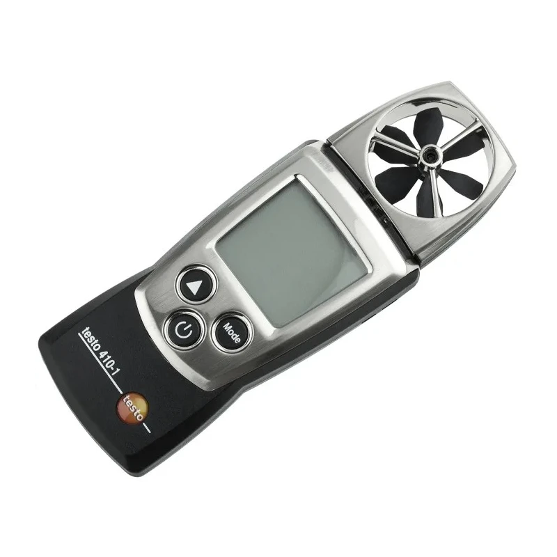 Testo Rotary Vane Anemometer, Measures Temperature and Air Velocity, 20 m/s, Battery Powered 0560 4101