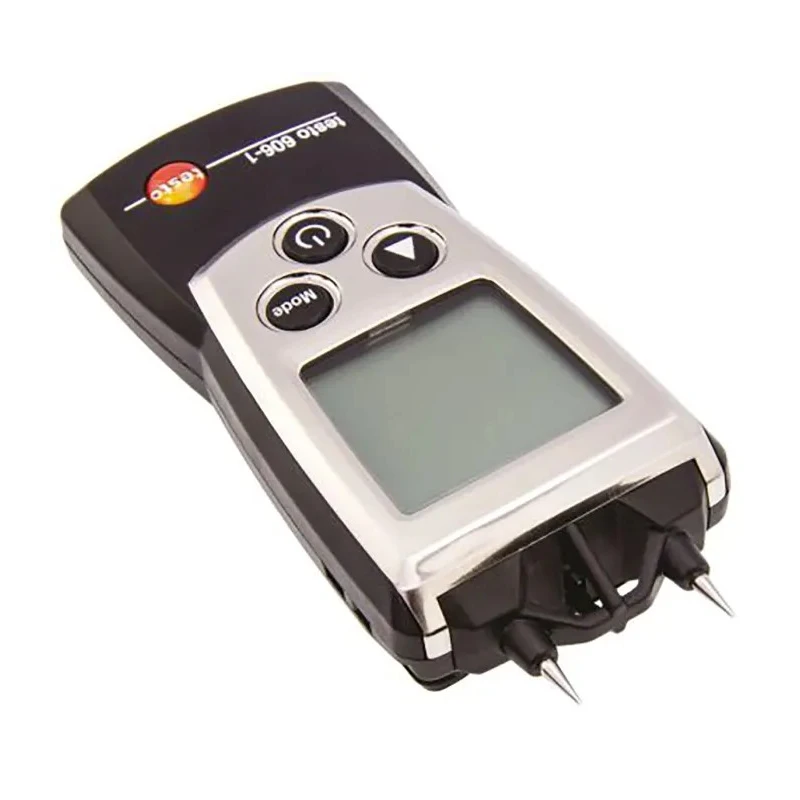 Testo Moisture Meter with ±1% Accuracy, LCD Backlight Display, AAA Battery Powered, Model 0560 6060