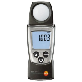 Testo Light Meter with 0lx to 99999 lx Measurement Range ±3% Accuracy Model 0560 0540