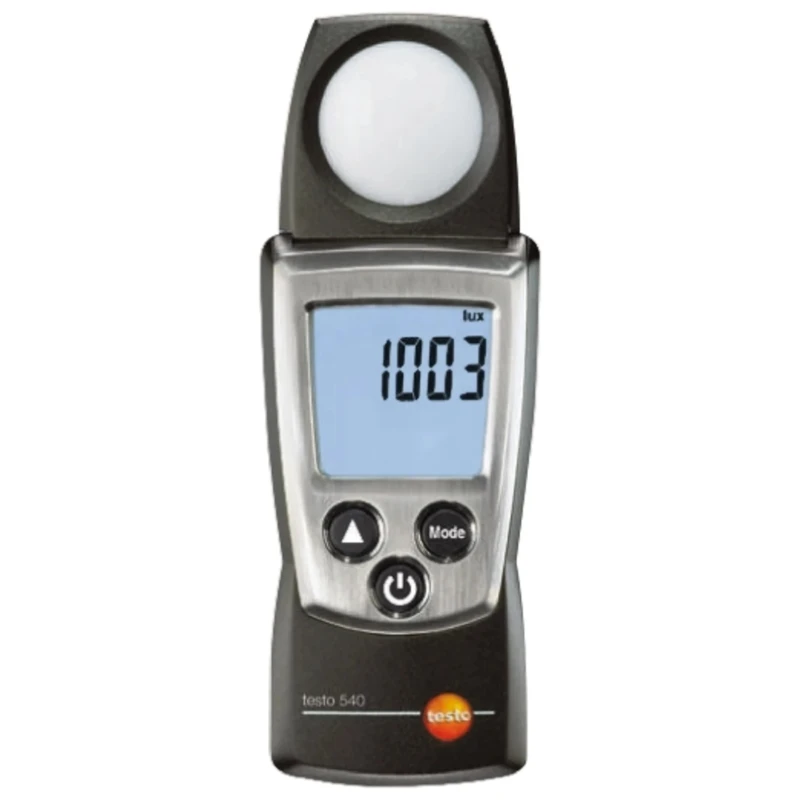Testo Light Meter with 0lx to 99999 lx Measurement Range ±3% Accuracy Model 0560 0540