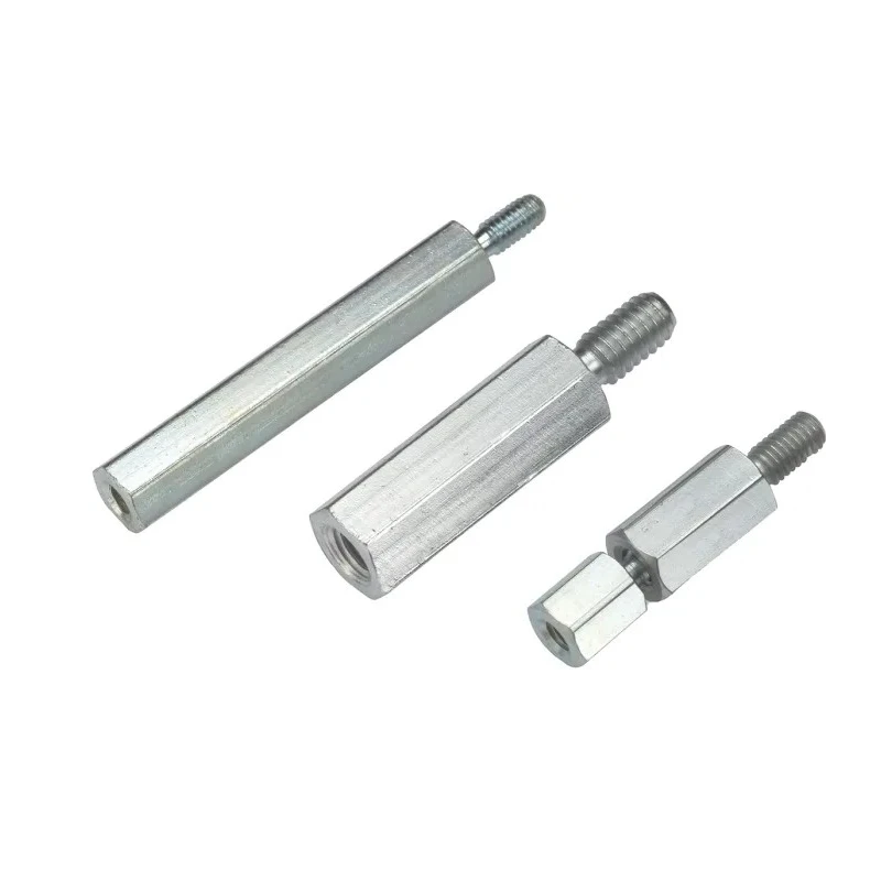Wurth Elektronik Steel M5 Spacer Stud with 60 mm Body and 10 mm Stud Length Zinc Plated 971600581