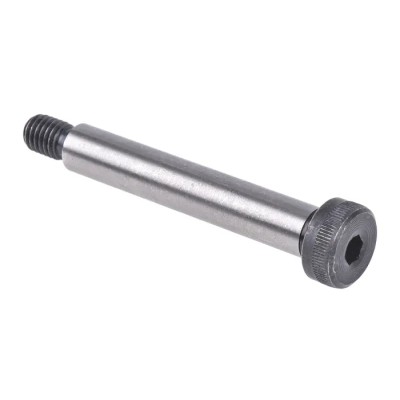 RS PRO M8x 60 mm Steel Plain Finish Shoulder Bolt Grade 12.9 ISO 7379 292-366