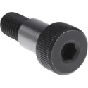 RS PRO Steel 12mm Shoulder Diameter M10 Thread 16mm Shoulder Length 40mm Length Hex Socket Shoulder Bolt 292-372