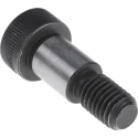RS PRO Steel 12mm Shoulder Diameter M10 Thread 16mm Shoulder Length 40mm Length Hex Socket Shoulder Bolt 292-372