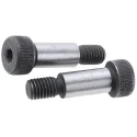 RS PRO Steel Plain Finish Shoulder Bolt M10 Thread, 25 mm Shoulder Length, 12 mm Diameter, 49 mm Length 292-388
