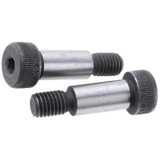 RS PRO Steel Plain Finish Shoulder Bolt M10 Thread, 25 mm Shoulder Length, 12 mm Diameter, 49 mm Length 292-388