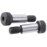 RS PRO Steel Plain Finish Shoulder Bolt M10 Thread, 25 mm Shoulder Length, 12 mm Diameter, 49 mm Length 292-388