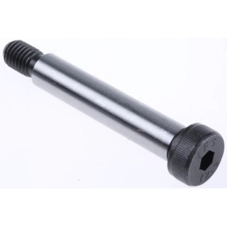 RS PRO M10x 60 mm Steel Shoulder Bolt Grade 12.9 Plain Finish Hex Socket Drive 84mm Length 12mm Shoulder Diameter 292-417