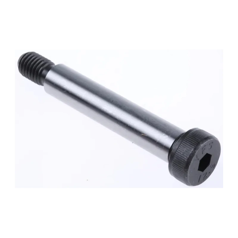 RS PRO M10x 60 mm Steel Shoulder Bolt Grade 12.9 Plain Finish Hex Socket Drive 84mm Length 12mm Shoulder Diameter 292-417