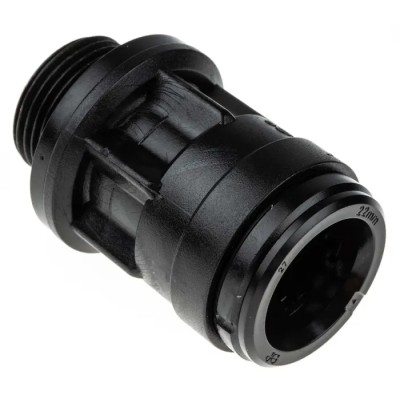 JG Speedfit Plastic Pipe Fitting Straight Push-in BSP Adapter PM012216E