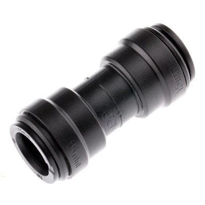 JG Speedfit Plastic Pipe Fitting Straight Push-in Coupler BSP United Kingdom PM0415E