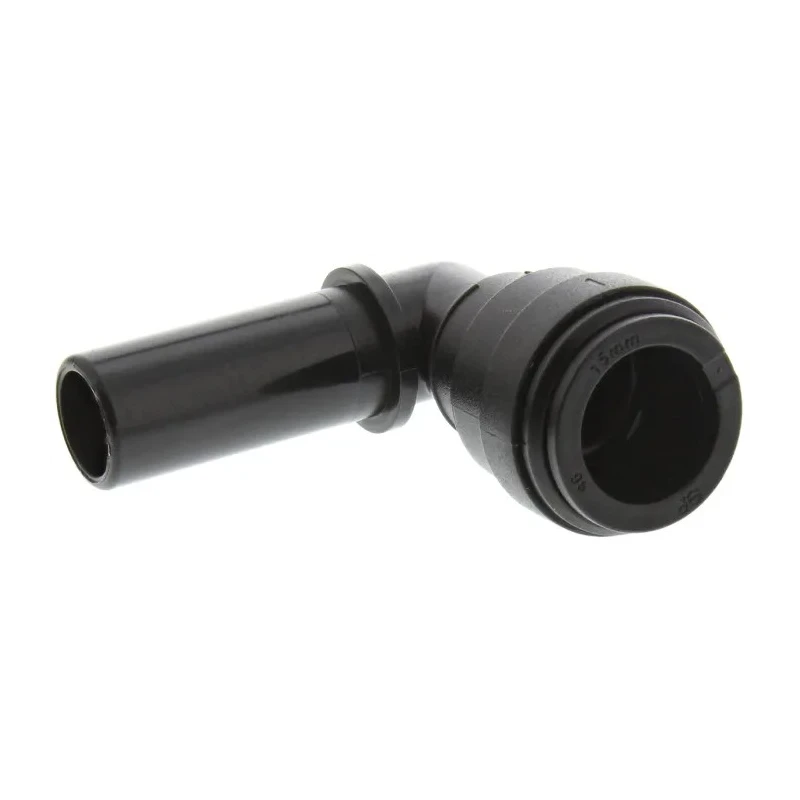 JG Speedfit Plastic Pipe Fitting 90° Push-in Stem Elbow PM221515E