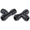 JG Speedfit Plastic Pipe Fitting 90° Push-in Equal Tee PM0215E