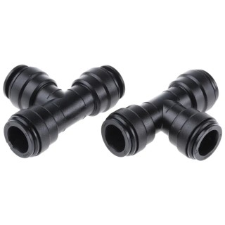 JG Speedfit Plastic Pipe Fitting 90° Push-in Equal Tee PM0215E