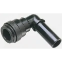 JG Speedfit Plastic Pipe Fitting 90° Push-in Stem Elbow PM222222E