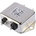 Schaffner Chassis Mount EMI Filter 6 A 250V ac/dc 400Hz Fast-On 1 Phase FN2030