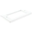MK Electric Logic Plus Series RJ45 Flush Mount Front Plate White 100mm x 50mm 