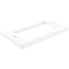 MK Electric Logic Plus Series RJ45 Flush Mount Front Plate White 100mm x 50mm