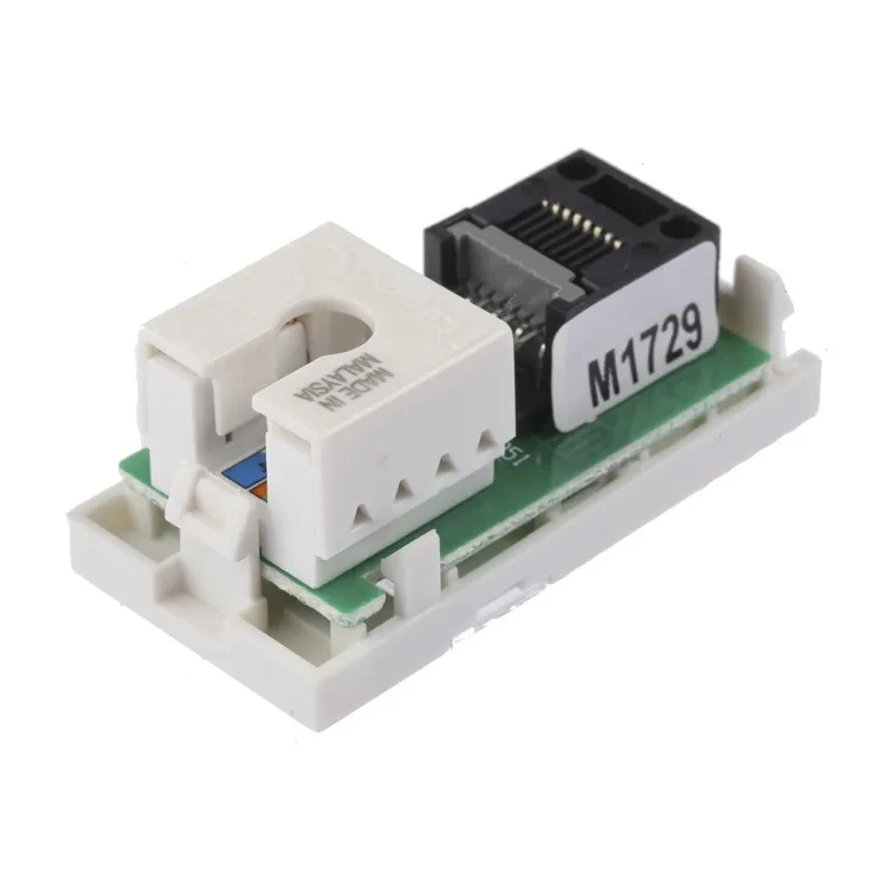 MK Electric Logic Plus Series RJ45 Connector Female Surface Mount Cat5e Straight 1 Port 1 Way 