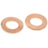 RS PRO Copper Metric Plain Washers with 5.30mm Inside Diameter and 10.0mm Outside Diameter, 0.80mm Thickness 293-189