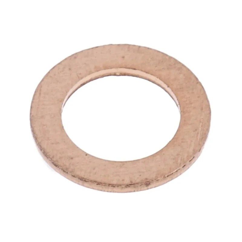 RS PRO Copper Metric Plain Washers M6 DIN 7603A, Inside Diameter 6.4mm, Outside Diameter 10.0mm, Thickness 0.80mm 293-195