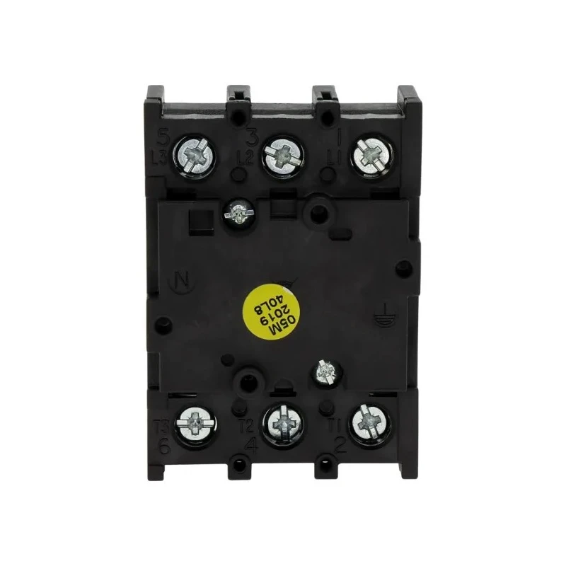 Eaton 3-Pole Flush Isolator Switch IP65, 25A, 13 kW, Screw Terminal, 690V AC, Black Handle 