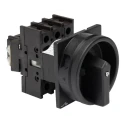 Eaton 3-Pole Flush Isolator Switch IP65 Rated, 25A, 13 kW, Screw Terminal, Black Handle IP65