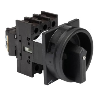 Eaton 3-Pole Flush Isolator Switch IP65 Rated, 25A, 13 kW, Screw Terminal, Black Handle IP65