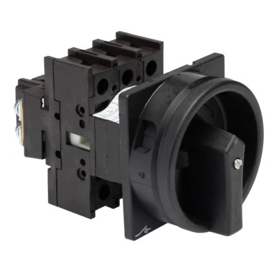Eaton 3-Pole Flush Isolator Switch IP65 Rated, 25A, 13 kW, Screw Terminal, Black Handle IP65