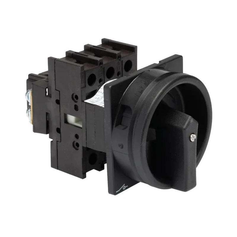 Eaton 3-Pole Flush Isolator Switch IP65 Rated, 25A, 13 kW, Screw Terminal, Black Handle IP65