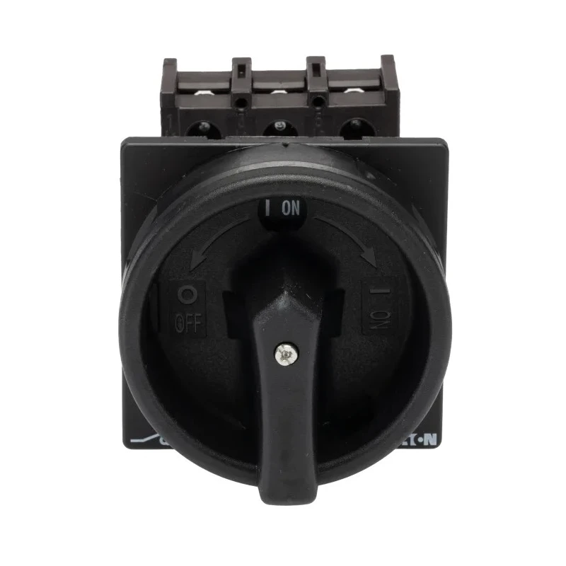 Eaton 3-Pole Flush Isolator Switch IP65 Rated, 25A, 13 kW, Screw Terminal, Black Handle IP65