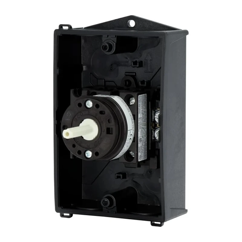 Eaton 3-Pole Surface Mount Isolator Switch, IP65, 20A, 5.5 kW, Screw Terminal, Series T0-2, Model 