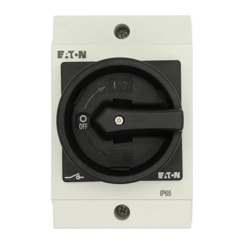 Eaton 3-Pole Surface Mount Isolator Switch, IP65, 20A, 5.5 kW, Screw Terminal, Series T0-2, Model 