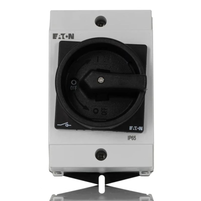 Eaton 3-Pole Surface Mount Isolator Switch 20A 5.5 kW IP65 T0-2 Series 