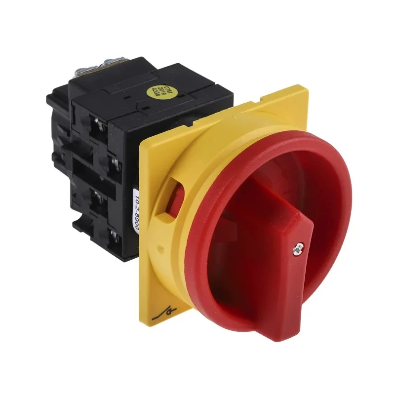 Eaton 3-Pole Flush Isolator Switch 20A 5.5 kW IP65 Red Handle T0-2 Series 