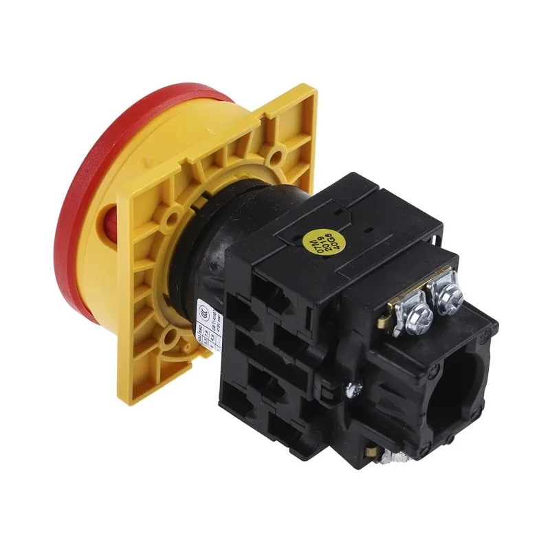 Eaton 3-Pole Flush Isolator Switch 20A 5.5 kW IP65 Red Handle T0-2 Series 