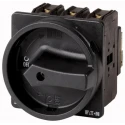 Eaton 3-Pole Flush Isolator Switch IP65 Rated, 63A, 30 kW, Black Handle, Series P3 